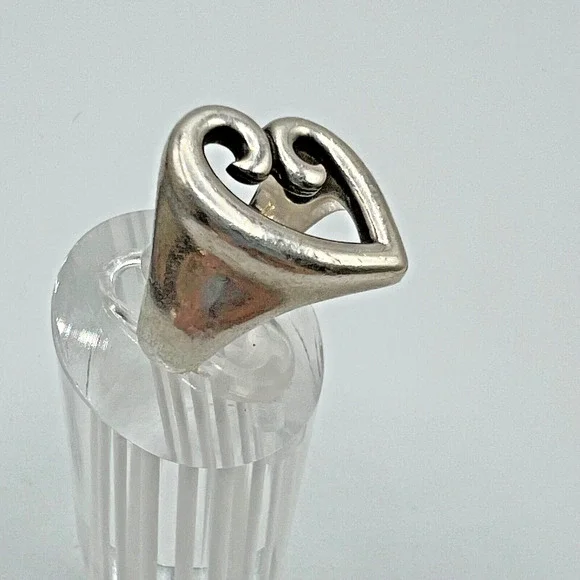 Estate JAMES AVERY A Mother's Love Sterling Silver 925 Ring - Size 7 - Picture 3 of 5